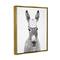 Stupell Industries Donkey Toilet Paper Funny Bathroom Floater Framed Art